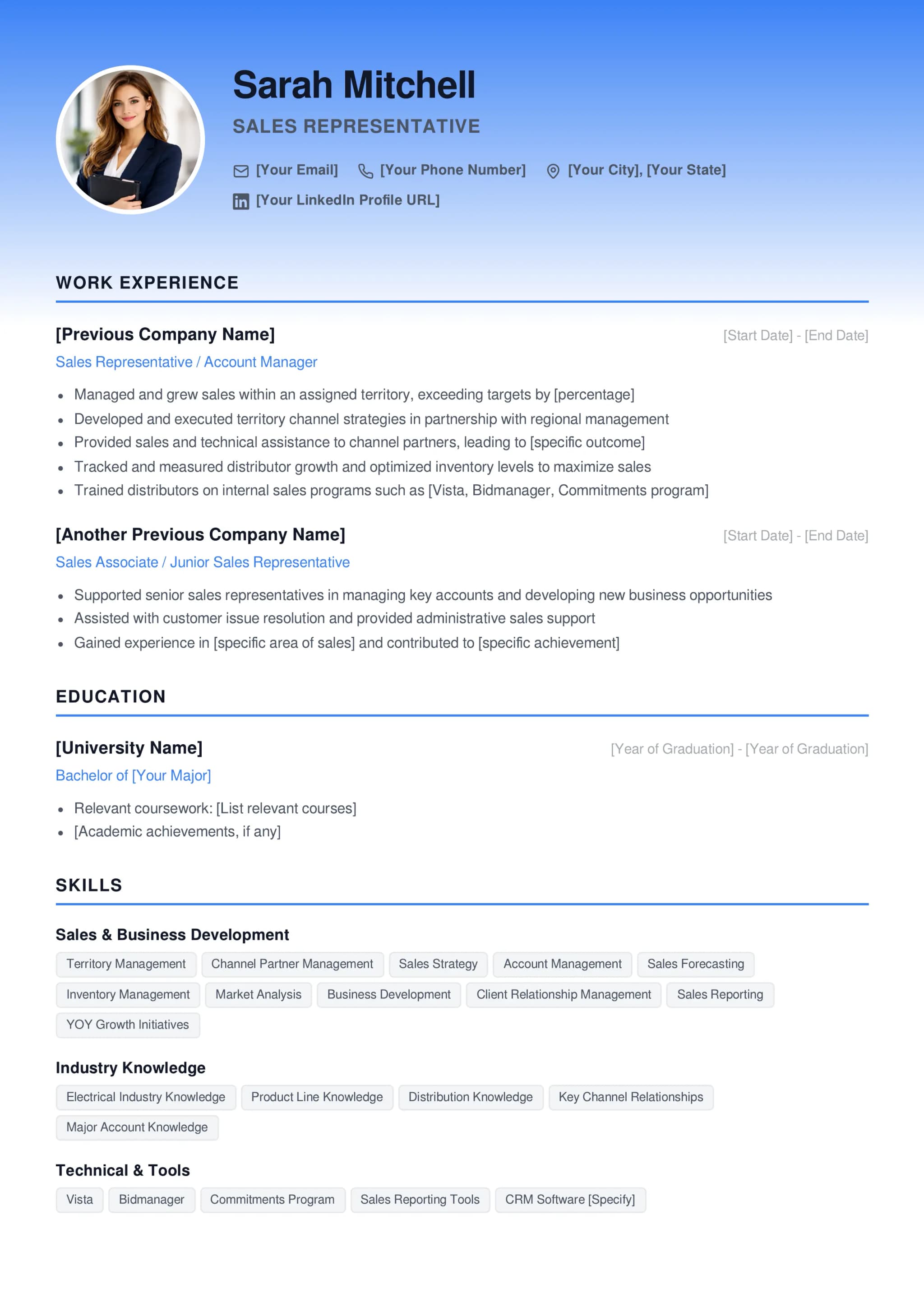 Sales Representative