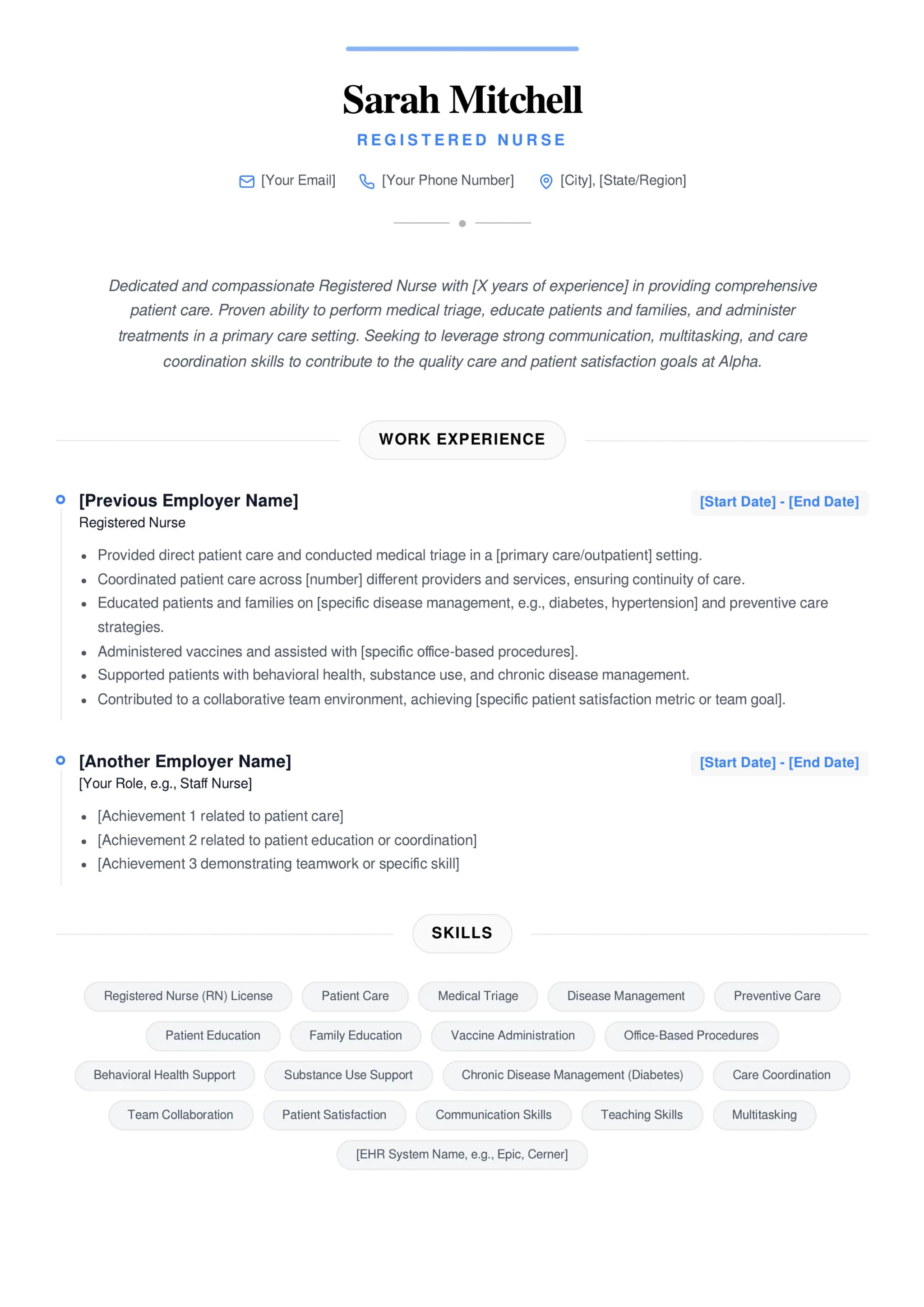 Registered Nurse