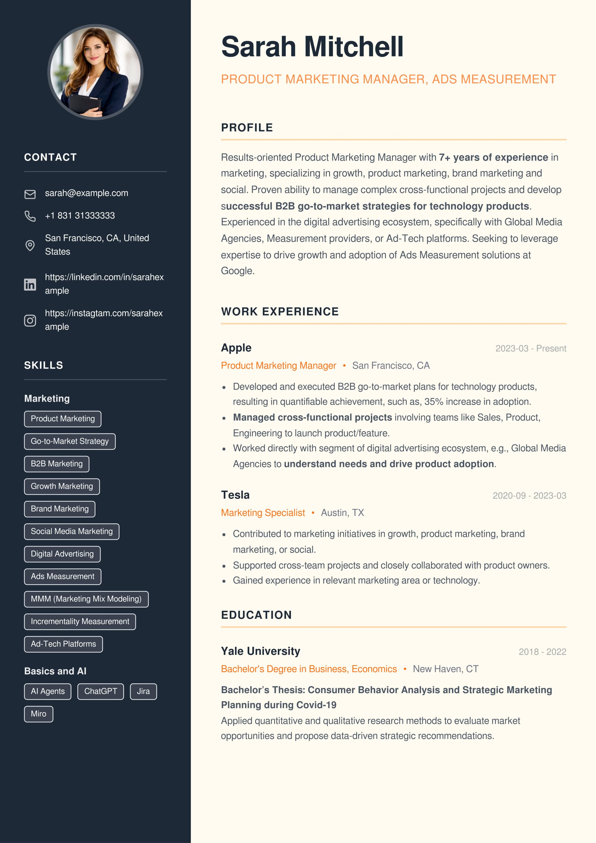 Polished Resume Result